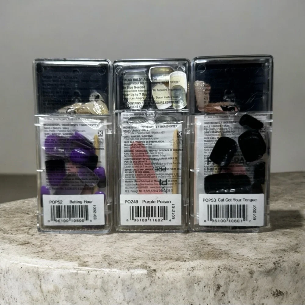 3 sets Halloween Press on Nail kits 🎃 Dashing Diva Magic Press on manicure - Picture 7 of 8